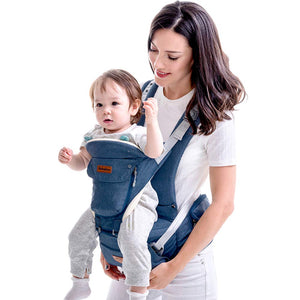 Bebehive 6-in-1 Baby Carrier with Hip Seat 