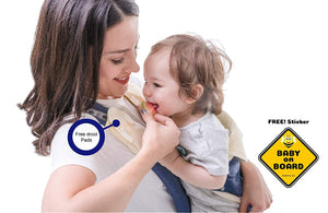 Bebehive 6-in-1 Baby Carrier with Hip Seat 