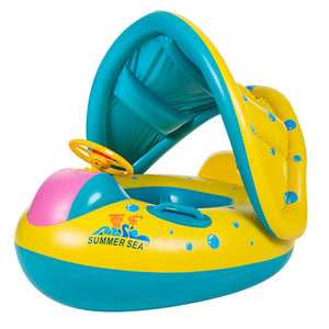Baby Inflatable Ring with shade